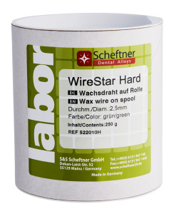 Wirestar wax 2,5mm 250gr